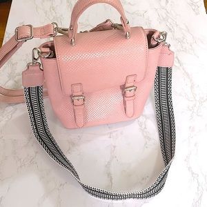 Light pink handbag/backpack style